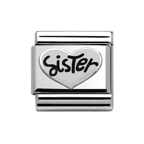 sister charm|sister charms for nomination bracelet.